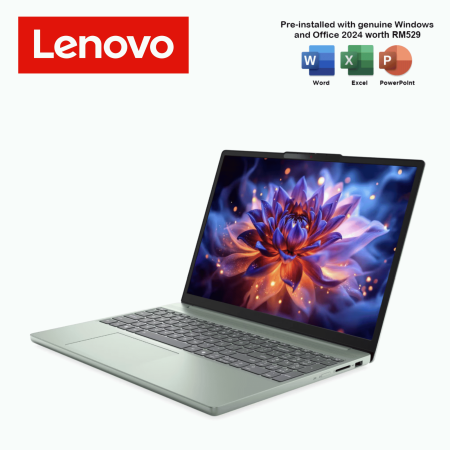 Lenovo IdeaPad Slim 3 15IWC11 83RR00W7MJ/83RR00W8MJ 15.3" IPS WUXGA Laptop (C5 320, 8GB, 512GB, Intel, W11, HS+M365)