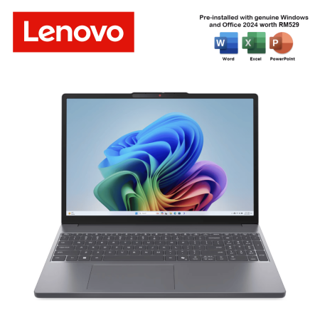 Lenovo IdeaPad Slim 3 15IWC11 83RR00V2MJ 15.3" WUXGA Laptop Luna Grey (C3 304, 8GB, 512GB, Intel, W11, HS+M365)